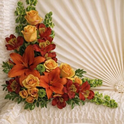 Island Sunset Casket Insert