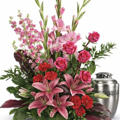 Adoring Heart Cremation Tribute